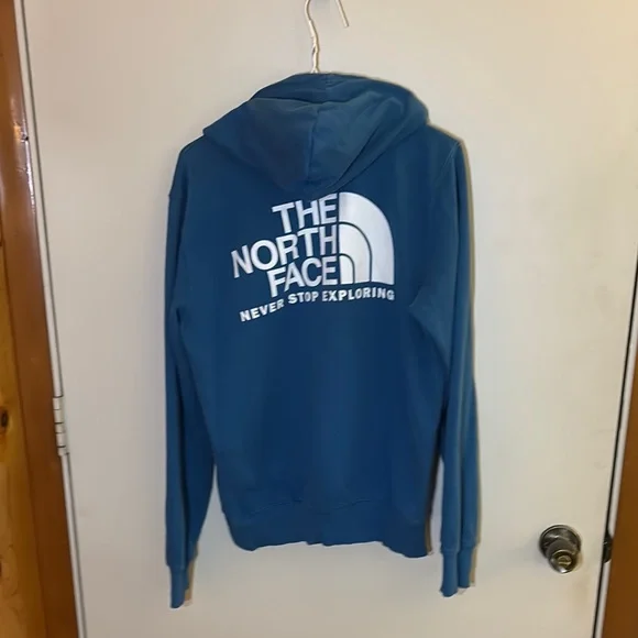 The North Face Men's Deep Blue Hoodie - Picture 2 of 3
